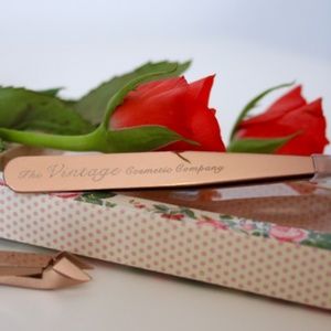 Rose Gold Slanted Tweezers